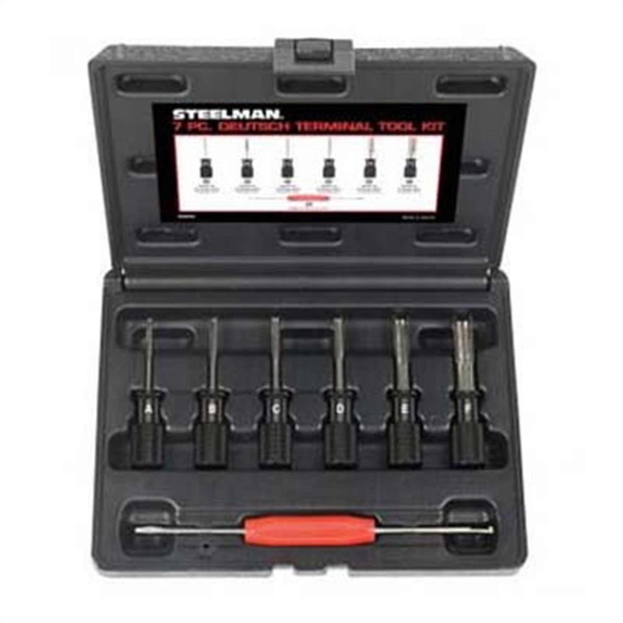 J S Products Deutsch Terminal Kit — 6-Piece, Wire Gauges 4-20, Model# JSP95886
